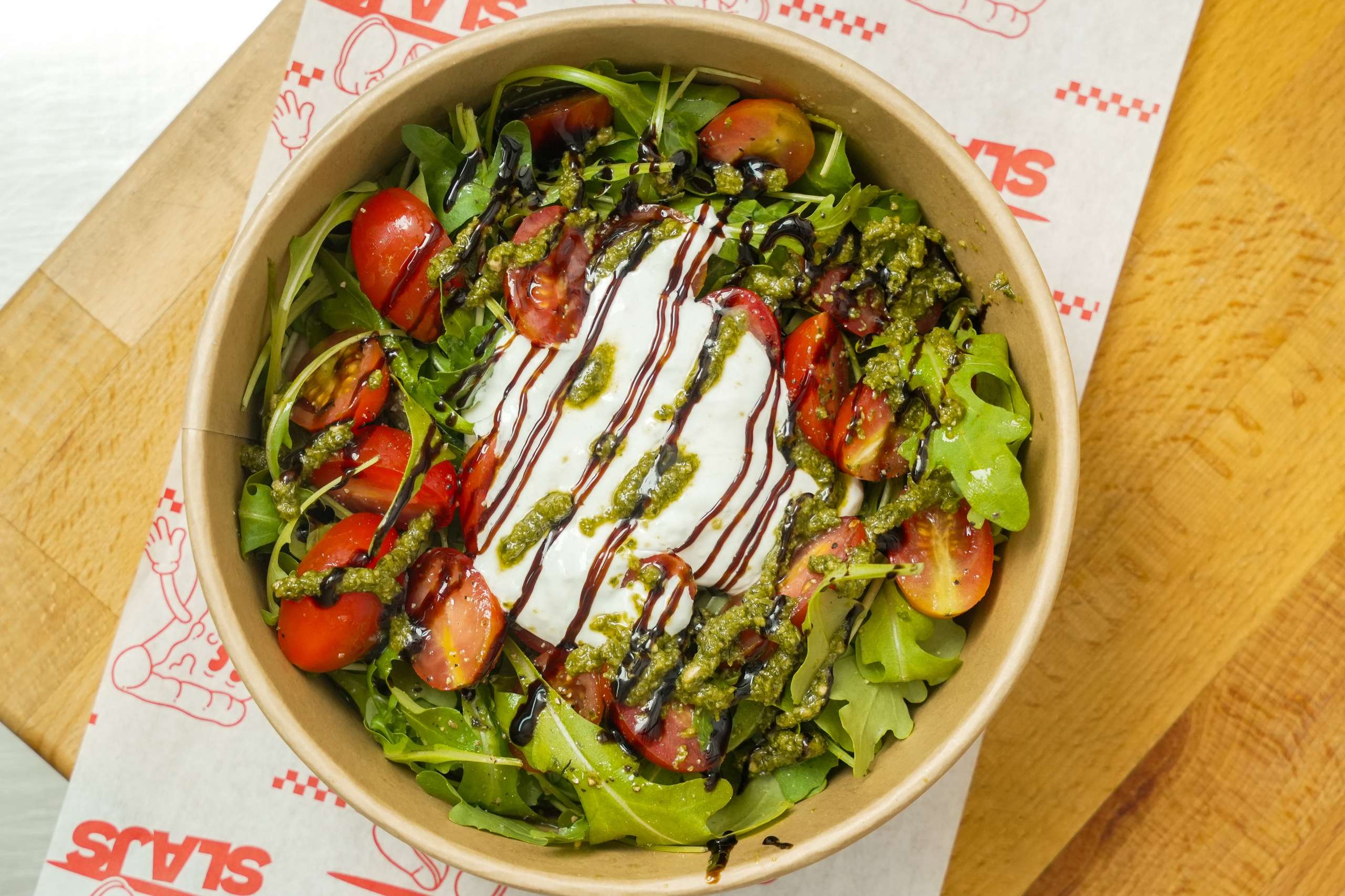 Caprese stracciatella